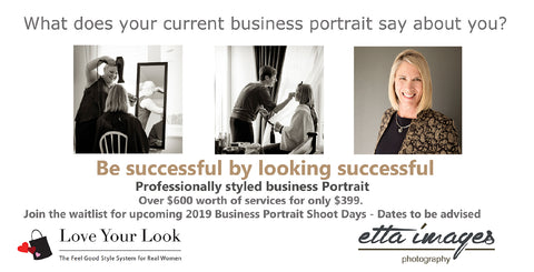 2020 Styled Business Portrait Shoot Days WAITING LIST